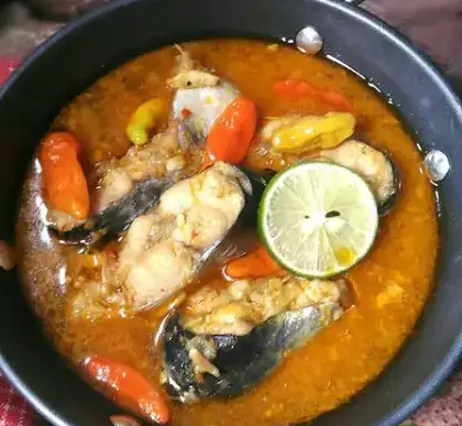 Gulai ikan Patin