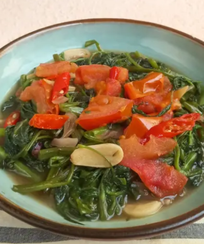 Tumis Kangkung Sambal Embe